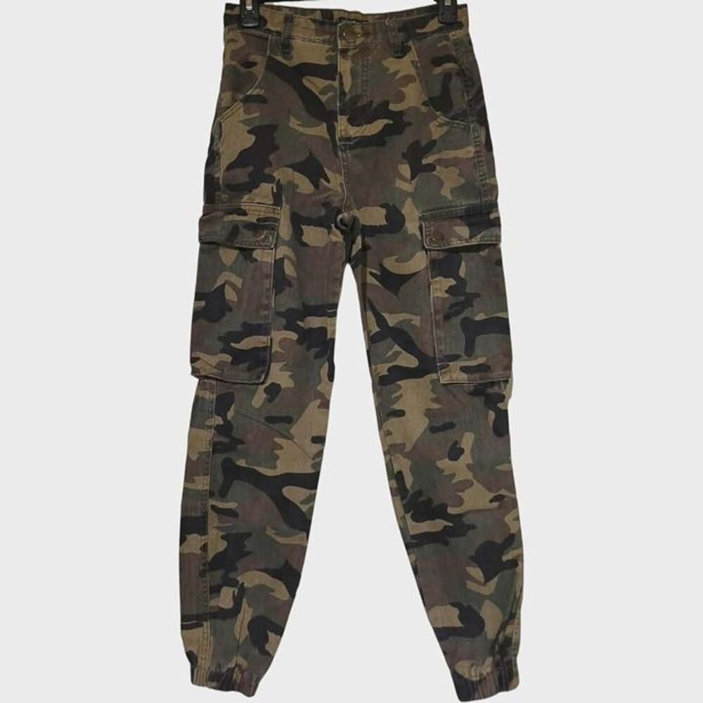 Nasty Gal Camo Jeans Size 1 - 27" Waist - 27" Inseam